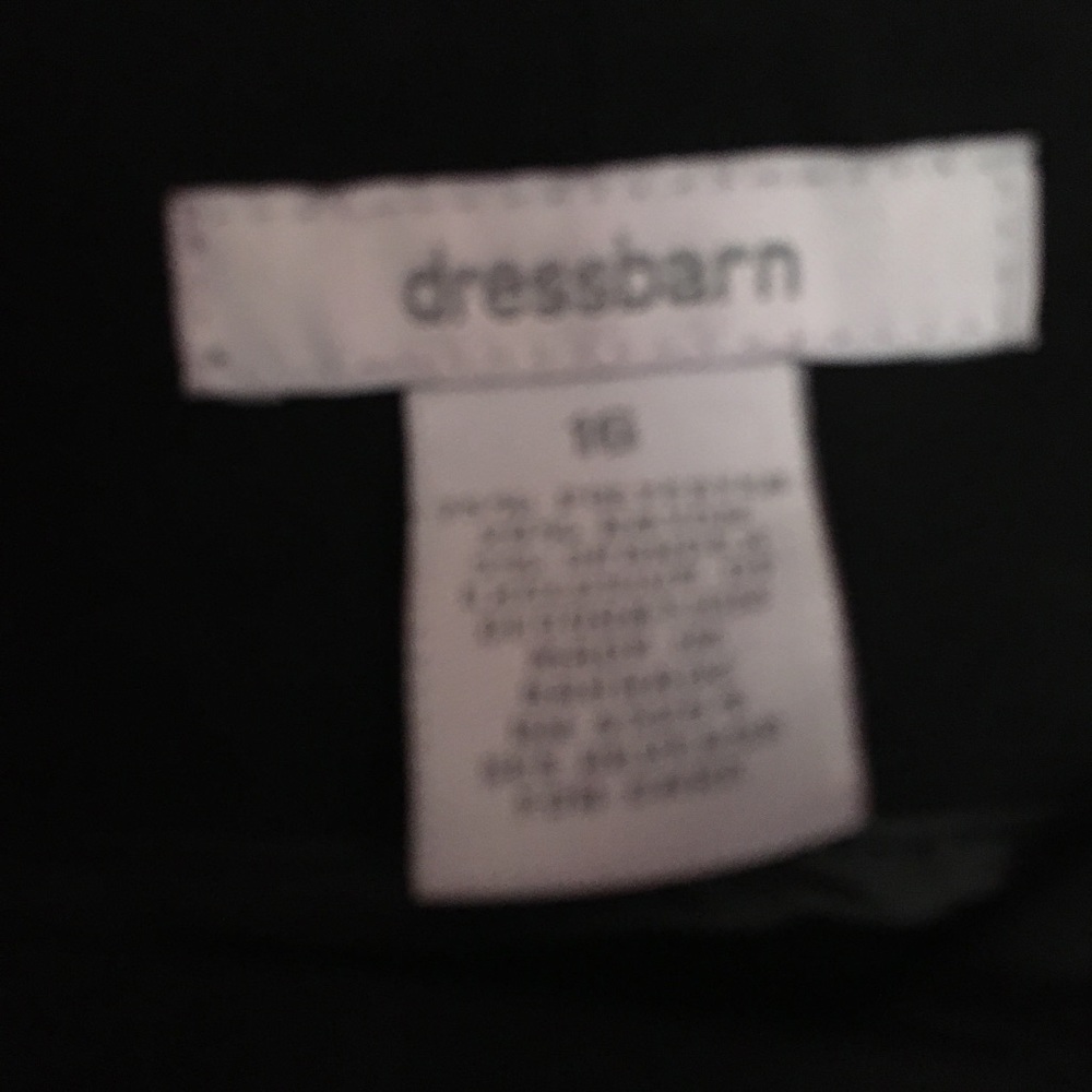 Black dress pants!